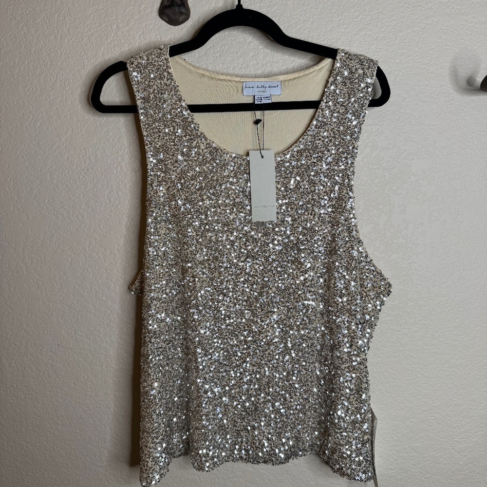 Never Fully Dressed Sequin Tank